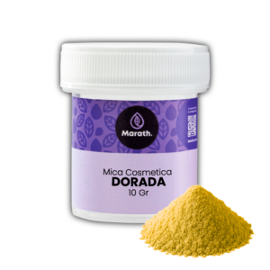 Mica Cosmética Dorada