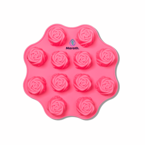 Molde De Silicona Mini Rosas x 12