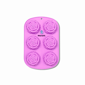 Molde De Silicona Rosas x 6