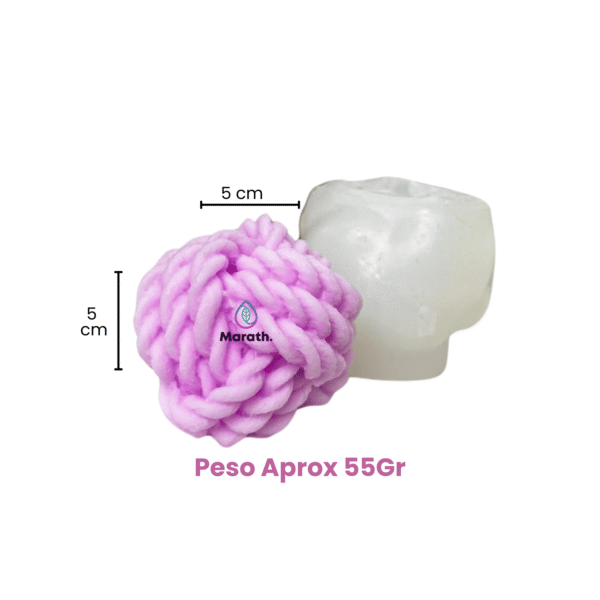 Molde de Silicona Nudos