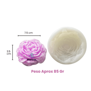 Molde de Silicona Peonia