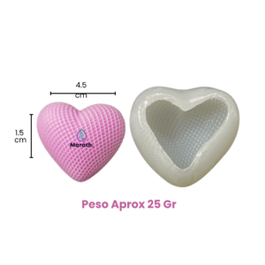 Molde de Silicona Corazon