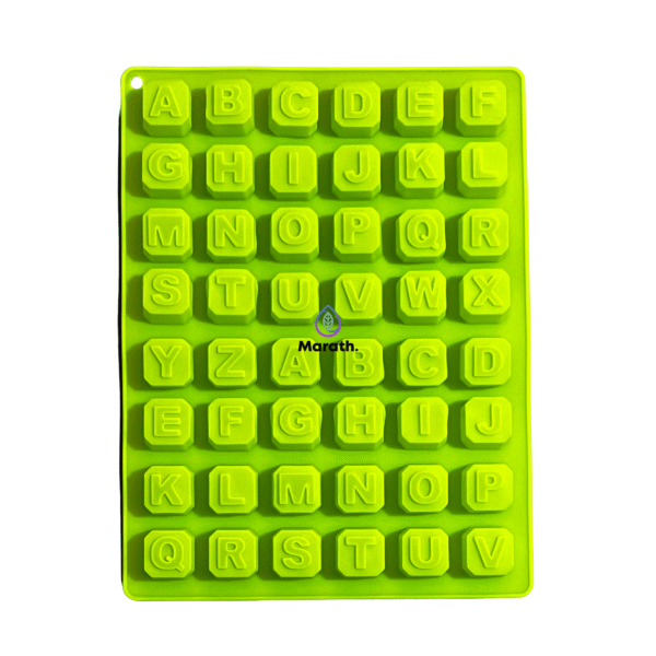 Molde De Silicona Letras