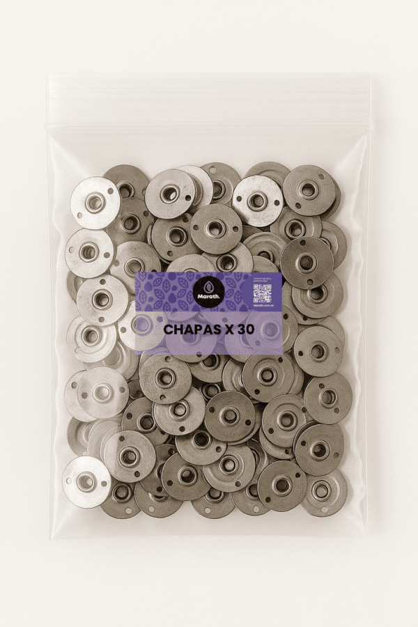 Chapas x 30 Und
