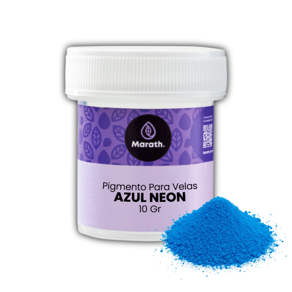 Pigmento Velas Azul Neon 10 Gr