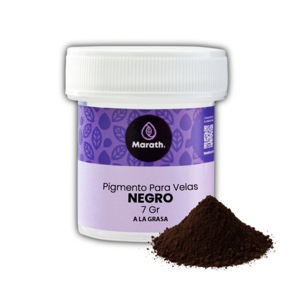 Pigmento Velas Negro a la Grasa 7 Gr