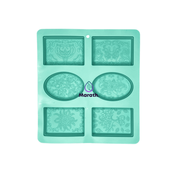 Molde De Silicona Mandalas x 6