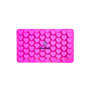 Molde De Silicona Mini Corazones x 56