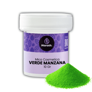 Mica Cosmética Verde Manzana
