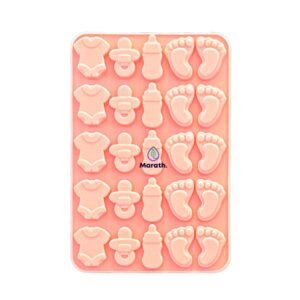 Molde De Silicona Apliques Baby Shower