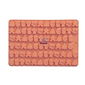 Molde De Silicona Apliques Navidad