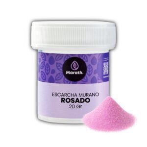 Escarcha Murano Rosado