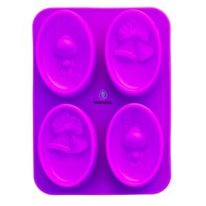 Molde De Silicona Ovalo Navidad