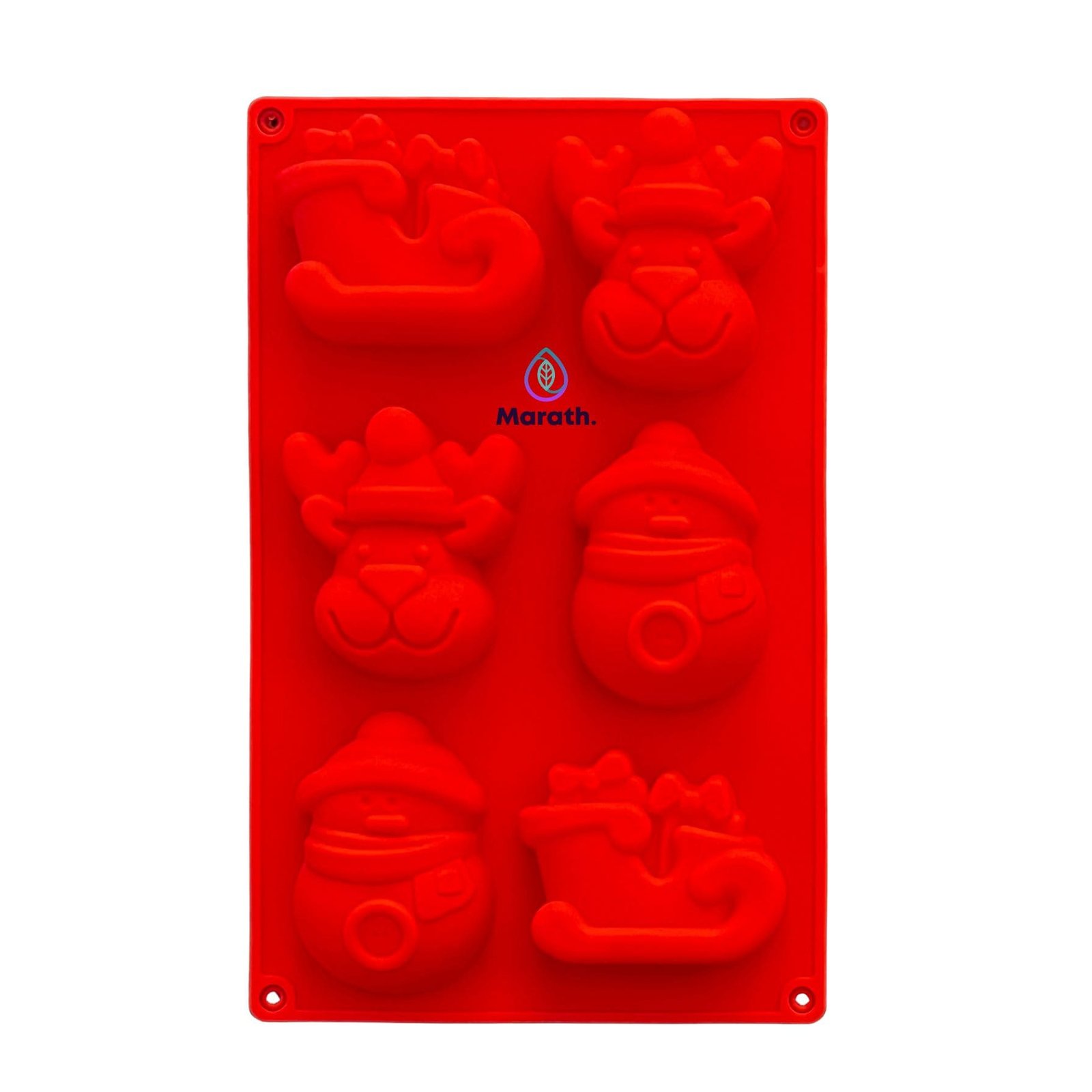 Molde De Silicona Navidad