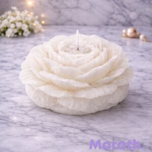 Molde Silicona Peonia Pequeña