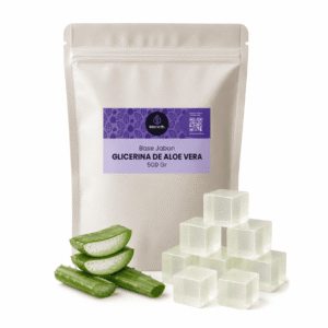 Base Jabón Glicerina de Aloe Vera